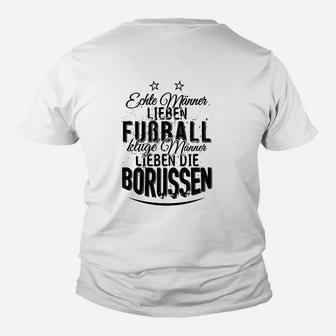 Lieben Fussball Lieben Die Borussen Kinder T-Shirt - Seseable