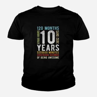 1902nd Birthday 1902 Years Old Vintage Retro 120 Months Kid T-Shirt - Seseable