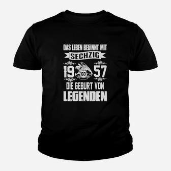 1957 Die Geburt Von Legenden Kinder T-Shirt - Seseable