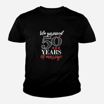 50th Anniversary 50th Wedding Anniversary Kid T-Shirt - Seseable