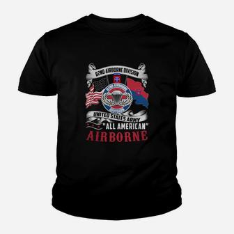 82nd Airborne Division United Dtates Army All American Airborne Kid T-Shirt - Seseable