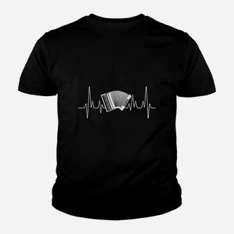 Accordion Shirt - Accordion Heartbeat Shirts Kid T-Shirt - Seseable