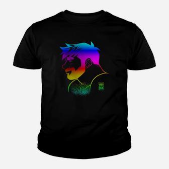 Adam Likes Rainbows Gay Pride 35 Kid T-Shirt - Seseable