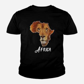 Africa - Africa Map Kid T-Shirt - Seseable