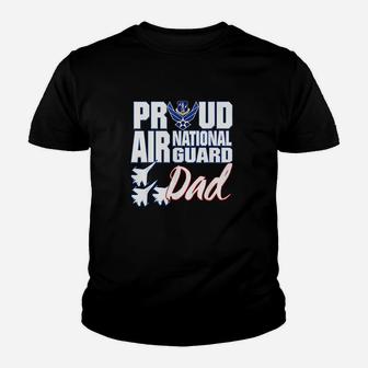 Air National Guard Dad Usa Air Force Military Kid T-Shirt - Seseable