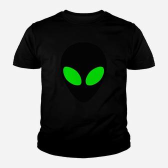 Alien Head Colored Eyes T-shirt Kid T-Shirt - Seseable
