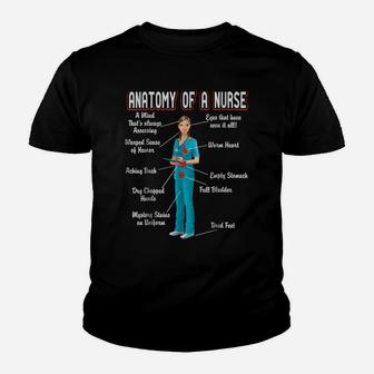 Anatomy Of A Nurse Best Gift For National Nurses Week 2020 Kid T-Shirt - Seseable