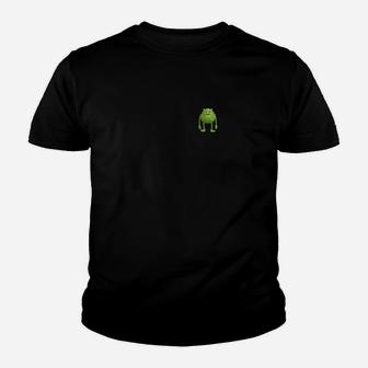 Android Logo Schwarzes Herren Kinder Tshirt, Geek Mode Tee - Seseable