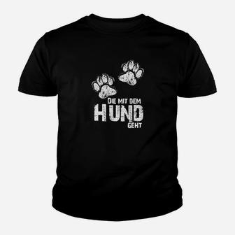 Angebot  Die Mit Dem Hund Geht 2 Kinder T-Shirt - Seseable