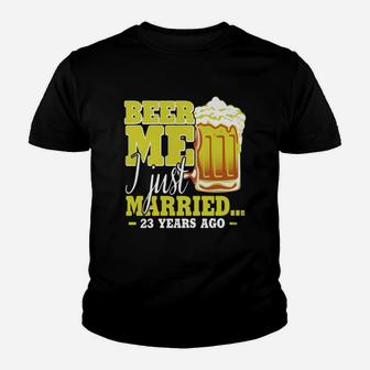 Anniversary Gift 23 Years Wedding Anniversary Gift Kid T-Shirt - Seseable