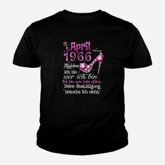 April 1966 Madchen Deine Bestatigung Brauche Ich Nicht Tee Kinder T-Shirt - Seseable