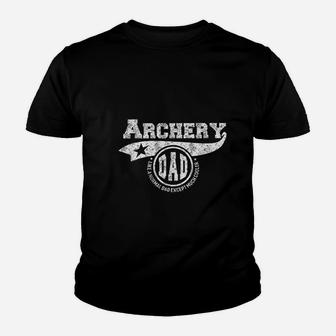 Archery Dad Fathers Day Gift Father Men Kid T-Shirt - Seseable