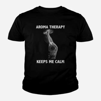 Aroma Therapy Keeps Me Calm Kid T-Shirt - Seseable