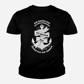 Ausgabe Ein Rauer-Tag An Der Nordsee  Kinder T-Shirt - Seseable