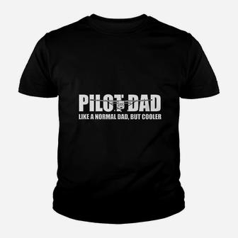 Aviation Humor Funny Pilot Father Pilot Dad Kid T-Shirt - Seseable