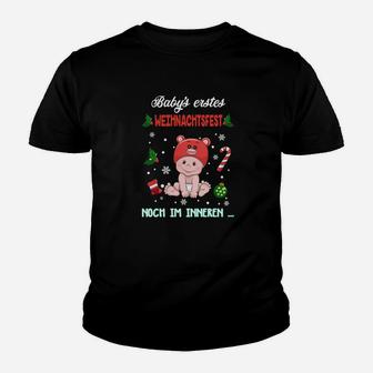 Babys Erstes Weihnachtsfest Noh Im Inneren Kinder T-Shirt - Seseable