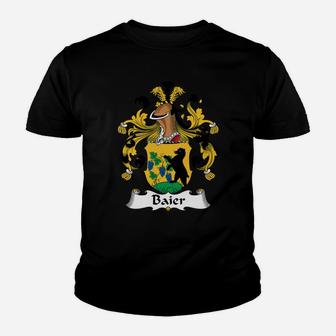 Baier Family Crest German Family Crests Kid T-Shirt - Seseable