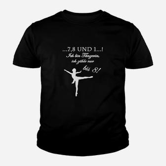 Ballett Leidenschaft Damen Kinder Tshirt mit Inspirierendem Zitat - Seseable