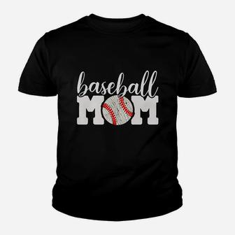 Baseball Mom Vintage Meaningful Gifts For Mom Kid T-Shirt - Seseable