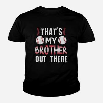 Baseball Sister Cute Baseball Gift For Sisters Kid T-Shirt - Seseable