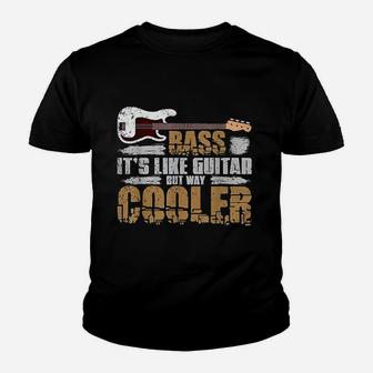 Bassist Bass Guitar Player Gift Bass Guitar Kid T-Shirt - Seseable