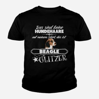 Beagle Glitzer Kinder Tshirt für Hundeliebhaber mit Spruch - Seseable