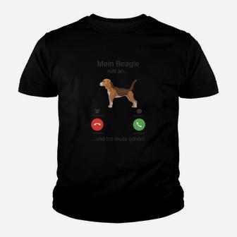 Beagle-Liebhaber Kinder Tshirt, Witziger Spruch für Hundefreunde - Seseable