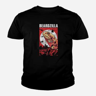 Bearded Dragon Women Gift Beardzilla Funny Bearded Dragon Youth T-shirt - Seseable