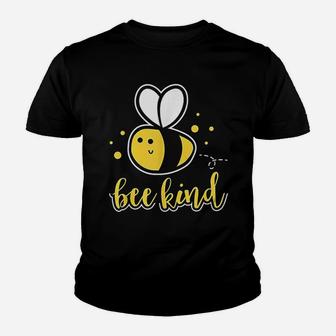 Bee Kind Bumble Bee Kindness Teacher Gift Kid T-Shirt - Seseable