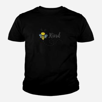 Bee Kind Vintage Style Art Graphic Kindess Gift Kid T-Shirt - Seseable