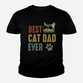Best Cat Dad Ever Daddy Gift, best christmas gifts for dad Kid T-Shirt - Seseable