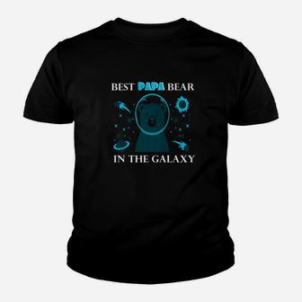 Best Papa Bear In The Galaxy For Dads And Pops Kid T-Shirt - Seseable