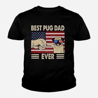 Best Pug Dad Evers Kid T-Shirt - Seseable