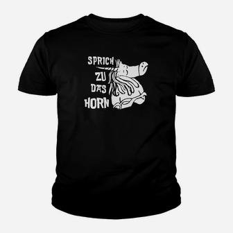 Besuch Zu Das Horn Shirt Kinder T-Shirt - Seseable