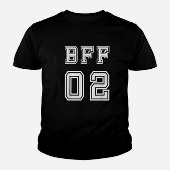 Bff 02 For Bestie Sisters Girls Friendship Kid T-Shirt - Seseable