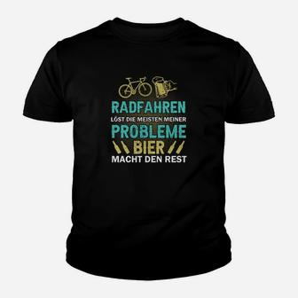 Bier Macht Den Rest Cycling Kinder T-Shirt - Seseable