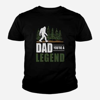 Big Foot Dad Youre A Legend Shirt Kid T-Shirt - Seseable