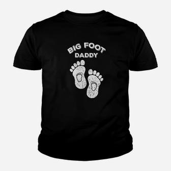 Big Foot Daddy The Real Champion Fatherhood Big Foo Kid T-Shirt - Seseable