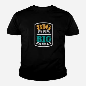 Big Pappy Big Family Grandpa Funny Fathers Day Men Gift Premium Kid T-Shirt - Seseable
