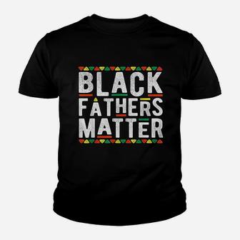Black Fathers Matter African Dashiki Pride History Month Dad Kid T-Shirt - Seseable