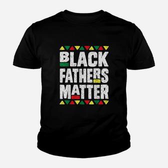 Black Fathers Matter History Month African American Kid T-Shirt - Seseable