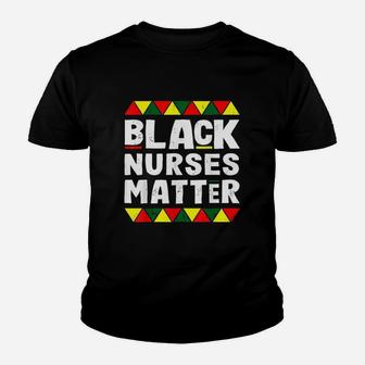 Black Nurses Matter Black History Month Africa Pride Kid T-Shirt - Seseable