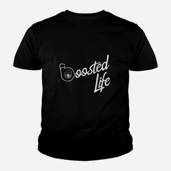Boosted Life Import Muscle Car Kid T-Shirt - Seseable