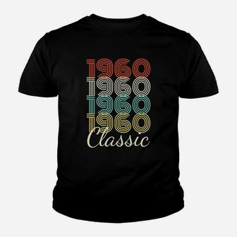 Born In 1960 Birthday Gift 62 Years Old Vintage Classic 1960 Kid T-Shirt - Seseable