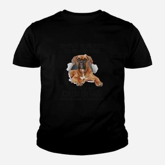 Boxer Ich Sage Es Dir Doch Ich Bin Kein Hund Kinder T-Shirt - Seseable