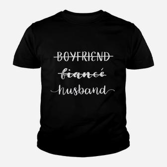 Boyfriend Fiance Husband, best friend christmas gifts, birthday gifts for friend, friend christmas gifts Kid T-Shirt - Seseable