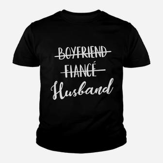 Boyfriend Fiance Husband, best friend gifts, birthday gifts for friend, gifts for best friend Kid T-Shirt - Seseable