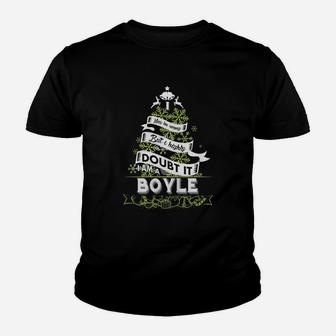 Boyle Name Shirt, Boyle Funny Name, Boyle Family Name Gifts T Shirt Kid T-Shirt - Seseable