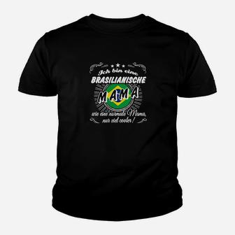 Brasilianische Mama Stolz Kinder Tshirt für Muttertag, Einzigartiges Design - Seseable