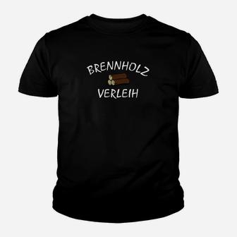 Brennholz Verleih Limiterte Edition Kinder T-Shirt - Seseable